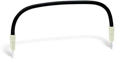 2009-416 - TOPJOB®S wire jumper; insulated; 250 mm long; conductor cross section 1.5 mm²; suitable for 2001, 2002, 2003 and 2022 series terminal blocks; gray