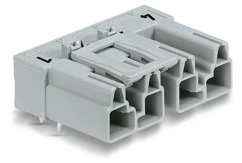 770-854/011-000 - Plug for PCBs; angled; 4-pole; Cod. B; gray