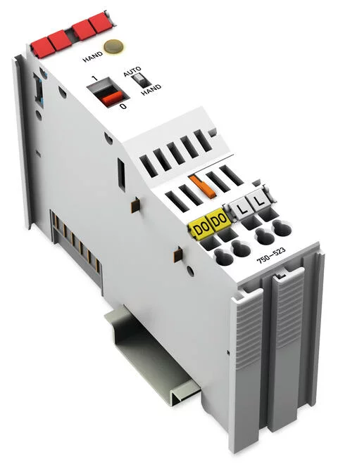 750-523 - 1-channel relay output; AC 250 V; 16 A; Potential-free; 1 make contact