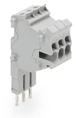 2001-552 - TOPJOB® S connector strip; for 2001 series; for jumper contact slot; 2-pole; gray