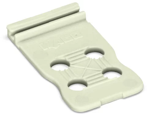 734-128 - Strain relief plate; 12.5 mm wide; light gray