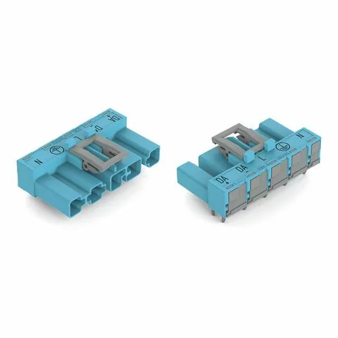 770-3115/011-000 - Plug for PCBs; angled; 5-pole; Cod. I; blue 770-3115/011-000 - Plug for PCBs; angled; 5-pole; Cod. I; blue