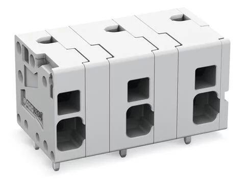 2624-1502 - PCB terminal block; 4 mm²; Pin spacing 11.5 mm; 2-pole; Push-in CAGE CLAMP®; 4,00 mm²; gray