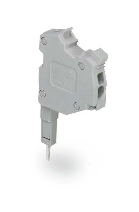 2000-511 - TOPJOB® S modular connector; for 2000 series; with gray separator plate; for jumper contact slot; 1-pole; gray