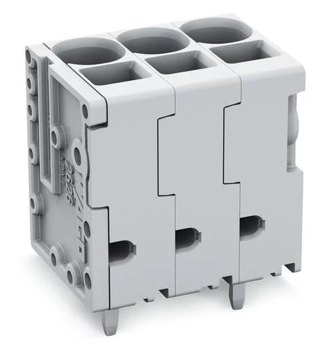 2626-3104/020-000 - PCB terminal block; Pin spacing 7.5 mm; W pinning; 4-pole; Push-in CAGE CLAMP®; gray