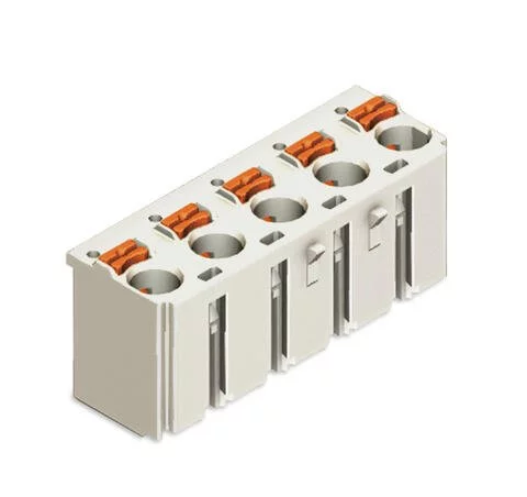 2092-3125 - 1-conductor female connector; push-button; Push-in CAGE CLAMP®; 2.5 mm²; Pin spacing 7.5 mm; 5-pole; 2,50 mm²; light gray 2092-3125 - 1-conductor female connector; push-button; Push-in CAGE CLAMP®; 2.5 mm²; Pin spacing 7.5 mm; 5-pole; 2,50 mm²; light gray