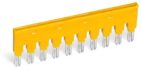 859-410/000-029 - Jumper; for jumper slot; 10-way; insulated; yellow 859-410/000-029 - Jumper; for jumper slot; 10-way; insulated; yellow