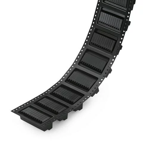 713-1438/105-000/997-409 - THR male header, 2-row; 0.8 x 0.8 mm solder pin; angled; 100% protected against mismating; in tape-and-reel packaging; Pin spacing 3.5 mm; 36-pole; black