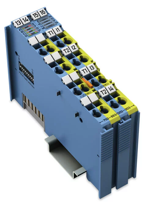 750-663/000-003 - Intrinsically safe 4-channel digital input; 24 VDC; PROFIsafe V2.0 iPar