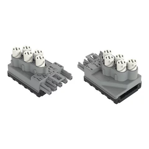 772-265/060-000 - Tap-off module; for flat cable; 5 x 2.5 mm² + 2 x 1.5 mm²; 5-pole; Cod. B; with cable connection on the output side; gray 772-265/060-000 - Tap-off module; for flat cable; 5 x 2.5 mm² + 2 x 1.5 mm²; 5-pole; Cod. B; with cable connection on the output side; gray