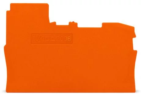 2006-7192 - End and intermediate plate; 1 mm thick