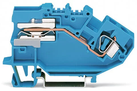 782-613 - 1-conductor N-disconnect terminal block; 6 mm²; CAGE CLAMP®; 6,00 mm²; blue 782-613 - 1-conductor N-disconnect terminal block; 6 mm²; CAGE CLAMP®; 6,00 mm²; blue
