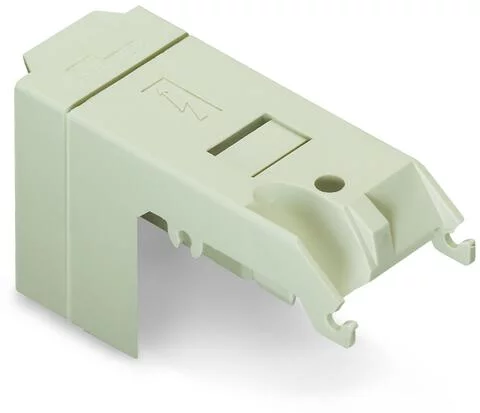 400-490/490-016 - Protective cover; IP20; for high-current terminal blocks with 2 stud bolts M6; light gray