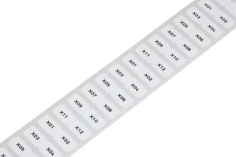 210-806/000-002 - Labels; for Smart Printer; permanent adhesive; 9 x 15 mm; yellow