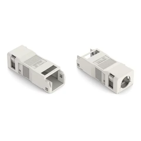 890-513 - Strain relief housing; 3-pole; with locking clip; for 1 cable; 4.5 … 10.0 mm; 37 mm; white 890-513 - Strain relief housing; 3-pole; with locking clip; for 1 cable; 4.5 … 10.0 mm; 37 mm; white