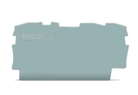 2000-1391 - TOPJOB®S end/intermediate plate; for 2000-13xx series terminal blocks; 0.7 mm wide; gray 2000-1391 - TOPJOB®S end/intermediate plate; for 2000-13xx series terminal blocks; 0.7 mm wide; gray