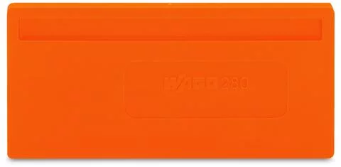 279-329 - Separator plate; 2 mm thick; oversized; orange
