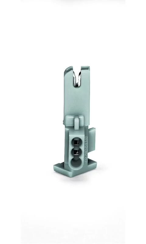267-101 - Socket module; without ground contact; 1-pole; 1,00 mm²; gray