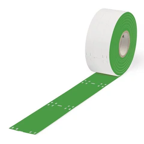 211-836/000-018 - Cable tie marker; for Smart Printer; for use with cable ties; 100 x 15mm; yellow-green