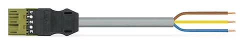 771-9993/205-205 - pre-assembled connecting cable; Eca; Plug/open-ended; 3-pole; Cod. B; H05VV-F 3 x 1.0 mm²; 2 m; 1,00 mm²; light green 771-9993/205-205 - pre-assembled connecting cable; Eca; Plug/open-ended; 3-pole; Cod. B; H05VV-F 3 x 1.0 mm²; 2 m; 1,00 mm²; light green