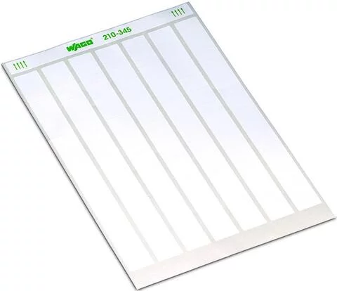 210-345 - Labels; for laser printer; permanent adhesive; 9.5 x 25 mm; white