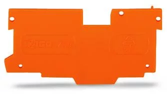 769-308 - End and intermediate plate; 1.1 mm thick; orange 769-308 - End and intermediate plate; 1.1 mm thick; orange