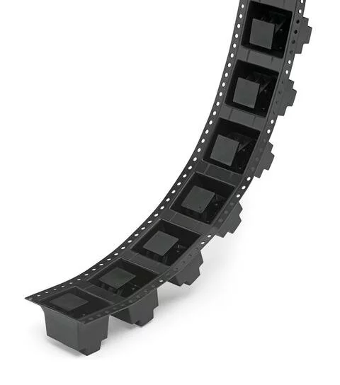 236-402/334-604/997-405 - THR PCB terminal block; 2.5 mm²; Pin spacing 5 mm; 2-pole; CAGE CLAMP®; in tape-and-reel packaging; commoning option; 2,50 mm²; black