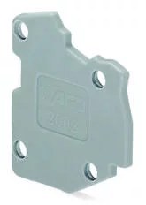 2002-541 - TOPJOB®S end plate; for 2002-511; 1.5 mm wide; gray 2002-541 - TOPJOB®S end plate; for 2002-511; 1.5 mm wide; gray