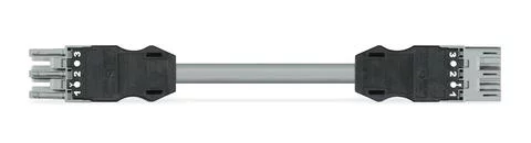 771-9993/006-203 - pre-assembled interconnecting cable; Eca; Socket/plug; 3-pole; Cod. B; 2 m; 1,50 mm²; gray 771-9993/006-203 - pre-assembled interconnecting cable; Eca; Socket/plug; 3-pole; Cod. B; 2 m; 1,50 mm²; gray