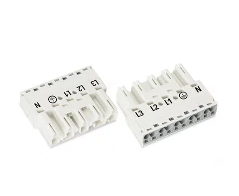 770-235 - Plug; 5-pole; 4,00 mm²; white