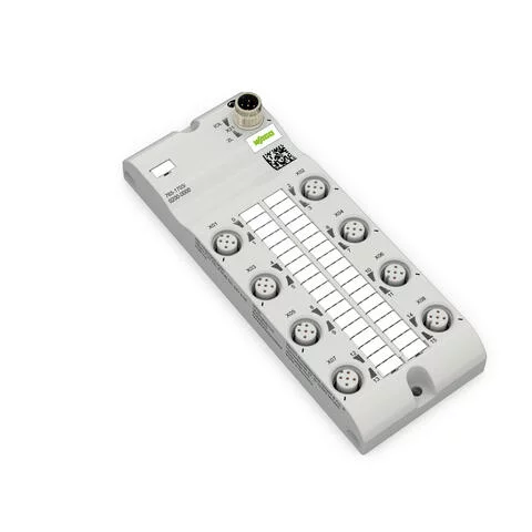 765-1703/200-000 - 16-channel digital input/output; IO Link Class A Server Hub; 16 Configurable DIO; DC 24 V / 2.0 A; 8xM12 connection; HubLine