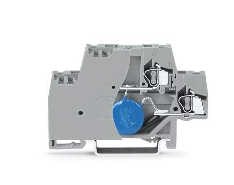 280-504/281-584 - Terminal block with varistor and end plate; 60 VDC