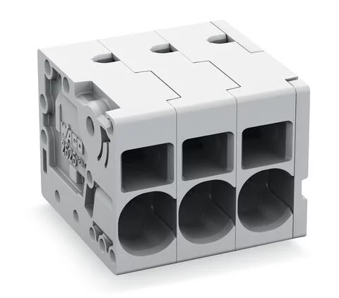 2626-1105/020-000 - PCB terminal block; Pin spacing 7.5 mm; W pinning; 5-pole; Push-in CAGE CLAMP®; gray