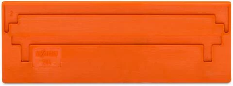 284-340 - Separator plate; 2 mm thick; oversized; orange