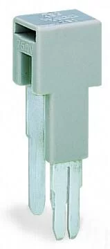 283-414 - Step-down jumper; from 283 to 281 series; insulated; gray