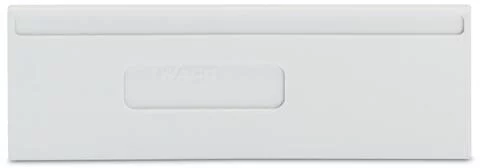 281-347 - Separator plate; 2 mm thick; oversized; light gray
