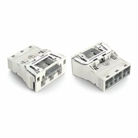 770-733/007-000 - WINSTA® through-panel plug (male); snap-in; L/G/N marking; 3-pole; with direct ground contact; white 770-733/007-000 - WINSTA® through-panel plug (male); snap-in; L/G/N marking; 3-pole; with direct ground contact; white