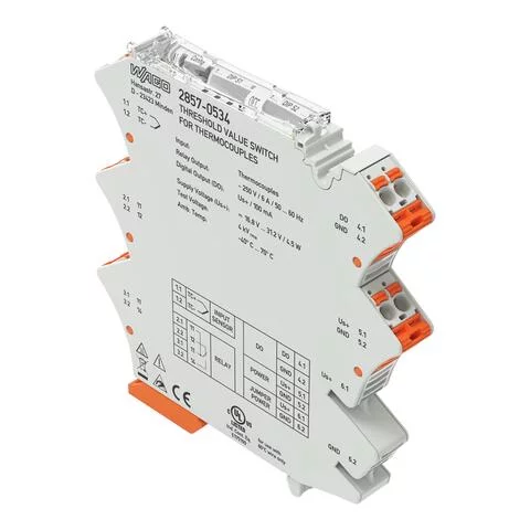 2857-534 - JUMPFLEX® signal conditioner; TC threshold value switch; with picoMAX® connector; configurable