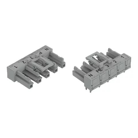 770-845/011-000/062-000 - Socket for PCBs; angled; 5-pole; Cod. B; gray