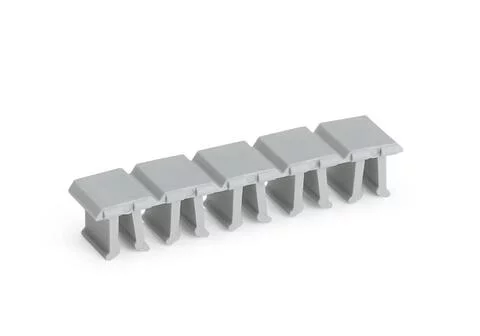 769-436 - Jumper cover; for 1-conductor female plugs; for 5 poles; gray