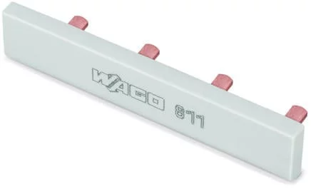 811-480 - Jumper; 10-way; insulated; light gray