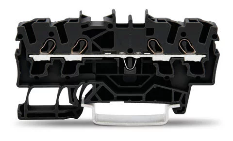 2002-1405 - TOPJOB®S feedthrough terminal block; rail mount; 4-conductor; 5.2 mm wide; black