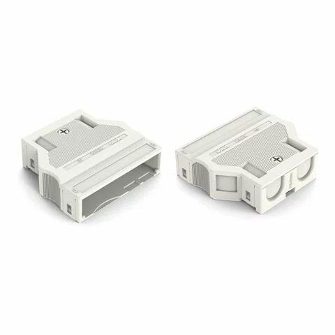 770-515/023-000 - Strain relief housing; 5-pole; for 2 cables; 5.0 … 9.0 mm; 55 mm; white 770-515/023-000 - Strain relief housing; 5-pole; for 2 cables; 5.0 … 9.0 mm; 55 mm; white