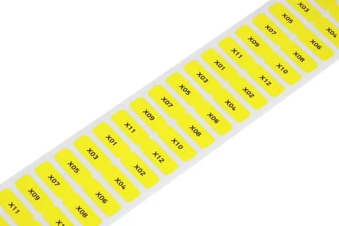 210-807 - Labels; for Smart Printer; permanent adhesive; 8 x 20 mm; white