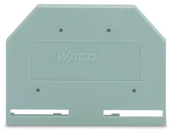 281-301 - End and intermediate plate; 3 mm thick; gray