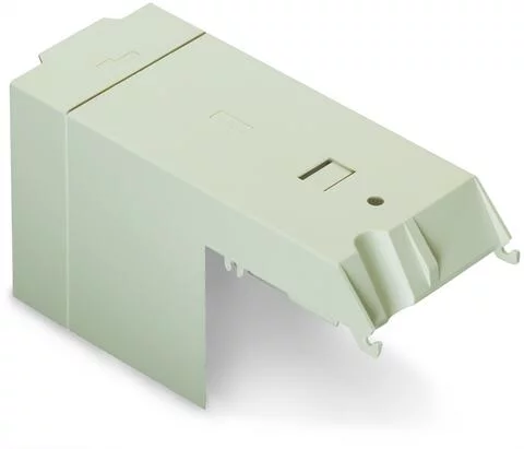 400-490/490-019 - Protective cover; IP20; for high current terminal blocks with 2 stud bolts M12 or M16; light gray