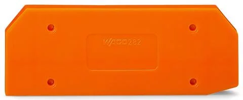 282-315 - End and intermediate plate; 4 mm thick; orange