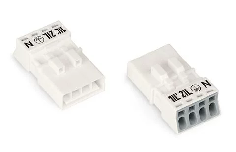 890-234 - Plug; 4-pole; 1,50 mm²; white