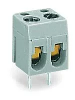 237-132 - PCB terminal block; 2.5 mm²; Pin spacing 5.08 mm; 2-pole; 2,50 mm²; gray