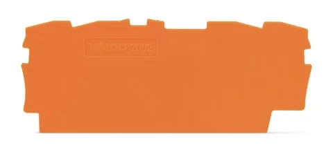2002-1492 - TOPJOB®S end/intermediate plate; for 2002-14xx series terminal blocks; 0.8 mm wide; orange 2002-1492 - TOPJOB®S end/intermediate plate; for 2002-14xx series terminal blocks; 0.8 mm wide; orange